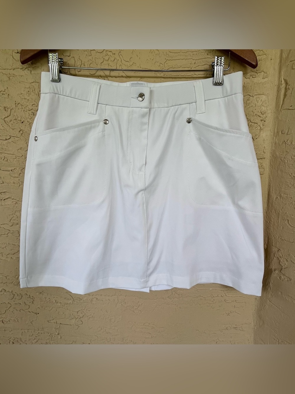 Daily Sports Lyric White Golf Skort Skirt Shorts Size 8 EU 38 Athletic
